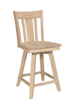 Load image into Gallery viewer, San Remo Counter Height Stool + Swivel
